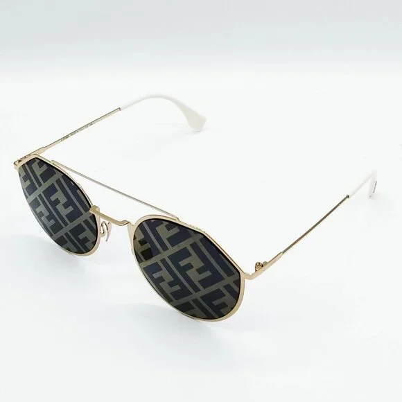 Fendi Sunglasses FF M0021 S Women's Gold 2270323 - Picture 1 of 9